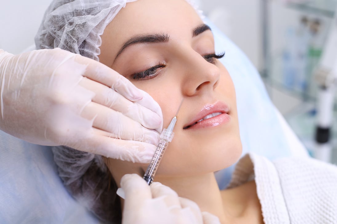 Rejuvenating facial injections.